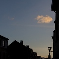 Lampadaire sur toiture